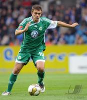 FUSSBALL, 1. BUNDESLIGA, 8. Spieltag: Wolfsburg, MISIMOVIC Einzelaktion