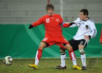 FUSSBALL LAENDERSPIEL U20: Deutschland - Schweiz