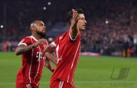 Fussball 1. Bundesliga Saison 17/18: FC Bayern Muenchen - VfL Wolfsburg