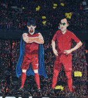 Fussball DFB Pokal Halbfinale 14/15: FC Bayern Muenchen - Borussia Dortmund