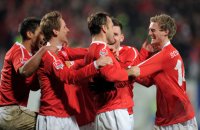 1. Fussball Bundesliga: 1 FSV Mainz 05 -  1 FC Nuernberg