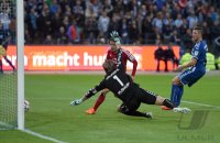 Fussball, 1. Bundesliga  Saison 2014/2015 Relegation: Karlsruher SC - Hamburger SV