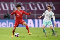 Fussball 1. Bundesliga Saison 20/21: FC Bayern Muenchen - SV Werder Bremen