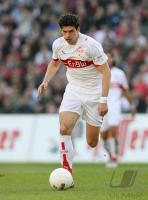 Fussball 1. Bundesliga: Stuttgart, GOMEZ Einzelaktion