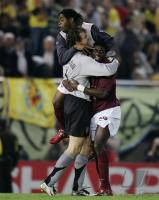 FUSSBALL CHL  FC Villarreal -  Arsenal London