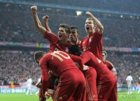 FUSSBALL INTERNATIONAL  CHL HALBFFINALE 11/12:  FC Bayern Muenchen - Olympic Marseille