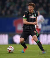 Fussball, 1. Bundesliga  Saison 2014/2015: Hamburger SV - SV Werder Bremen