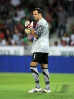 Fussball International  EM Qualifikation:  Samir HANDANOVIC (Slowenien)
