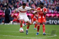 Fussball 1. Bundesliga  Saison  2025/2026  30. Spieltag FC Bayern Muenchen -  VfB Stuttgart