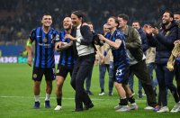 FUSSBALL CHAMPIONS LEAGUE SAISON 24/25
Halbfinal Rueckspiel, Inter Mailand - FC Barcelona