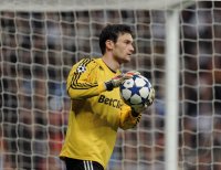 Fussball CHL  Saison 2010/2011:  Hugo Lloris (Lyon)