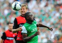 FUSSBALL, 1. BUNDESLIGA: Bremen - Frankfurt