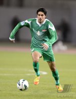 Fussball International Gulf Cup 2013: Khaldoon Ibrahim Albu Mohammed (Irak)