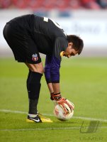Fussball: Europa League Saison 2012/2013: Ciprian Tatarusanu (FC Steaua Bukarest)