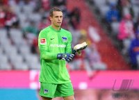 Fussball 1. Bundesliga Saison 21/22: FC Bayern Muenchen -  Hertha BSC Berlin