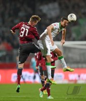 Fussball 1. Bundesliga 13/14: 1. FC Nuernberg - SV Werder Bremen