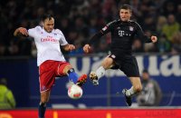 Fussball 1. Bundesliga Saison 12/13: Hamburger SV - FC Bayern Muenchen