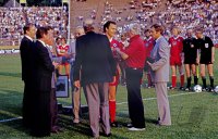 Fussball Deutsche Nationalmannschaft - HSV:  Beckenbauer, Derwall