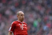 Fussball  1. Bundesliga  13/14: Arjen Robben (FC Bayern Muenchen)