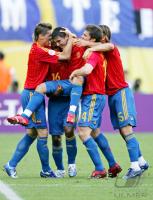 Fussball WM 2006: Spanien - Ukraine