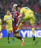 Fussball 1. Bundesliga Saison 14/15: FC Bayern Muenchen - TSG 1899 Hoffenheim