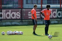 Fussball 1. Bundesliga :  Training beim FC Bayern Muenchen