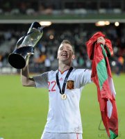 Fussball U21-EURO 2011 FINALE:  JUBEL,  Spanien ist U 21 Europameister