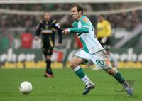 Fussball 1. Bundesliga: Werder, JENSEN Einzelaktion