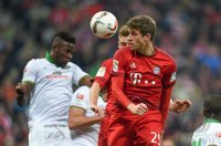 Fussball 1. Bundesliga Saison 15/16: FC Bayern Muenchen -  SV Werder Bemen