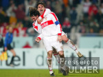 Fussball Bundesliga: Stuttgar - Dortmund, Jubel Soldo