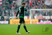 Fussball 1. Bundesliga Saison 12/13: Sebastian Proedl (SV Werder Bremen) enttaeuscht