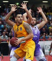 Basketball 1. Bundesliga 15/16 Hauptrunde: Walter Tigers Tuebingen - BG Goettingen