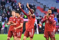 Fussball 1. Bundesliga Saison 21/22: FC Bayern Muenchen - SpVgg Greuther Fuerth
