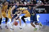 Basketball 1. Bundesliga 23/24: Tigers Tuebingen - Rostock Seawolves