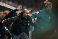 Fussball, 1. Bundesliga  Saison 2014/2015: SV Werder Bremen - VfB Stuttgart