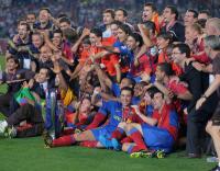 Fussball International Champions League FINALE 08/09  Barcelona - ManU)