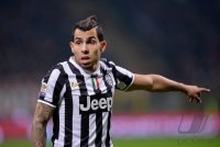 FUSSBALL SERIE A 2013/2014: Carlos Tevez (Juventus Turin)