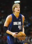 Basketball NBA  Miami vs. Mavericks  Nowitzki