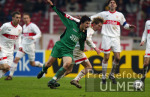 FUSSBALL 1. Bundesliga  Spielszene  Stuttgart - Gladbach