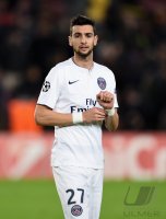 Fussball CHL  Saison 2014/2015: Javier Pastore (Paris Saint-Germain)