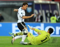 Fussball International EM 2012 Qualifikationsspiel:  Oesterreich - Deutschland