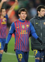 FUSSBALL International  COPA DEL REY  11/12: Lionel Messi (Barca)