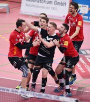 Volleyball 1. Bundesliga  Saison 15/16:  TV Rottenburg -  VSG Coburg / Grub