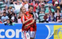 Fussball Frauen FIFA U 17  WM  2008   England  - Deutschland 