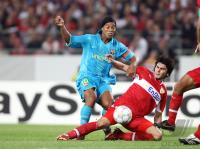 Fussball, Champions League: VfB Stuttgart - FC Barcelona