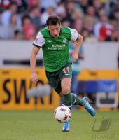 FUSSBALL  1. BUNDESLIGA  09/10  OEZIL   (Werder Bremen)