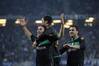 Fussball UEFA Cup Halbfinale  08/09  Hamburger SV - Werder Bremen