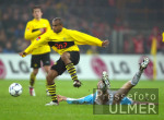Fussball 1. Bundesliga: Dortmund - 60 Muenchen, Zweikampf