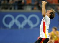 HOCKEY  Olympia 2008  Peking  Finale Deutschland - Spanien