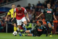 FUSSBALL  CHL  Saison 2013/2014: Arsenal London - SSC Neapel